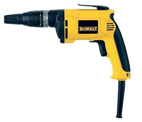 DEWALT WKRĘTARKA SIECIOWA DO PŁYT KARTONOWO - GIPSOWYCH 540W 0-4000 OBR. DW274KN WALIZKA