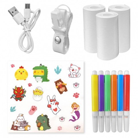 Cyfrowy aparat fotograficzny dla dzieci z drukarką termiczną SNAPI MT4108