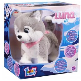 Maskotka interaktywna Puppy Luv Piesek Husky Luna