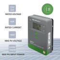 Solarny regulator ładowania MPPT z czujnikiem temperatury 40A | 12V/24V | LCD | 2xUSB | Bluetooth | APP | GEL | LiFePO4