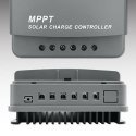 Solarny regulator ładowania MPPT z czujnikiem temperatury 40A | 12V/24V | LCD | 2xUSB | Bluetooth | APP | GEL | LiFePO4