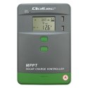 Solarny regulator ładowania MPPT z czujnikiem temperatury 40A | 12V/24V | LCD | 2xUSB | Bluetooth | APP | GEL | LiFePO4