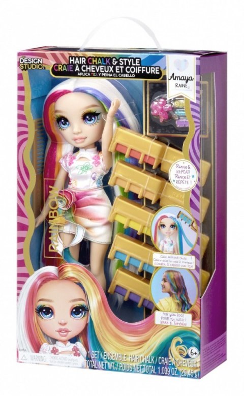Lalka Rainbow High Hair Chalk & Style Amaya