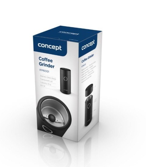 Młynek do kawy czarny KM6001