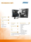 Płyta główna PRO B860M-A WIFI s1851 4DDR5 mATX