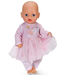 Baby Born Sukienka różowa z rękawami 36 cm