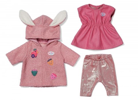 Baby Born Zestaw płaszczyk i sukienka 43 cm