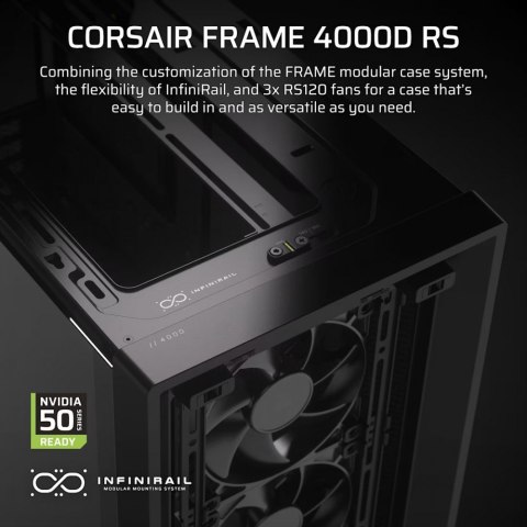 Obudowa FRAME 4000D RS Black Mid Tower ATX