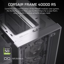 Obudowa FRAME 4000D RS White Mid Tower ATX