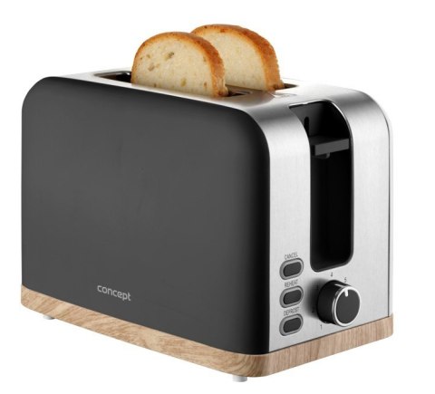 Toster Elwood czarny TE2016