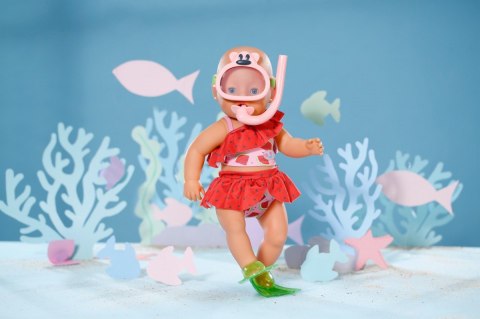 Zestaw do nurkowania z płetwami Baby Born 43 cm