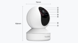 Kamera IP Reolink E Series E330 Biała 5MP Wi-Fi