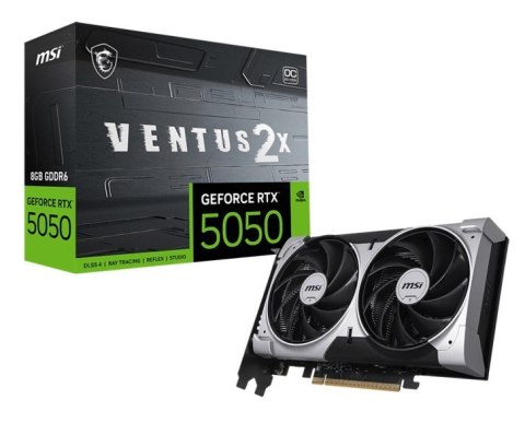 Karta graficzna RTX 5050 8GB VENTUS 2X OC GDDR6 128BIT DP/HDMI