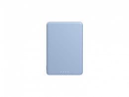 PowerBank Super Slim Magnetic 5000 niebieski