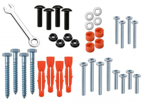 Uchwyt do TV LCD/LED 40-75 cali 45KG AR-98 reg. pion i poziom 58-500mm max VESA 600x400