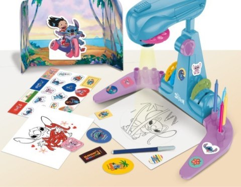 Zestaw Stitch Szkoła rysowania z projektorem