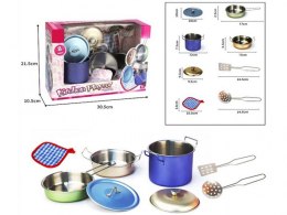 Zestaw kuchenny metalowy 8 elementów