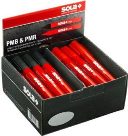 SOLA MARKER UNIWERSALNY PMBR SET WODOODPORNY CZARNY-CZERWONY OPAKOWANIE 40 SZTUK