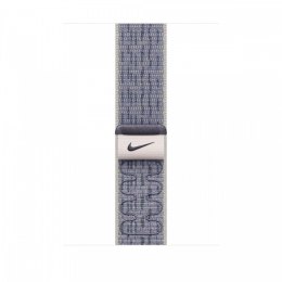 Opaska sportowa Nike w kolorze szarym/niebieskim do koperty 46 mm