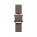Pasek w kolorze szarobrązowym z klamrą nowoczesną do koperty 42 mm - rozmiar S