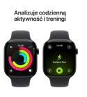 Watch Series 11 GPS + Cellular, koperta 46 mm z tytanu w kolorze naturalnym, pasek sportowy w kolorze górskiej szarości - rozmia