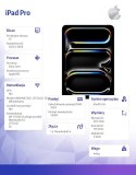 IPad Pro 11-calowy Wi-Fi + Cellular 512 GB ze standardowym szkłem - Gwiezdna czerń