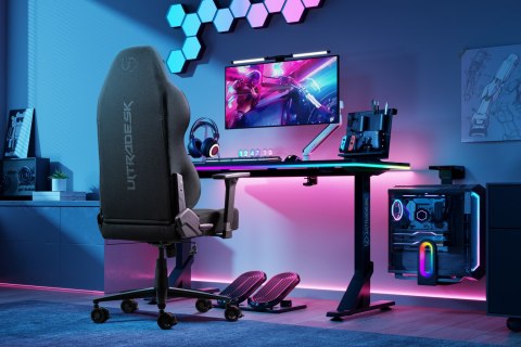 Dla gracza fotel Ultradesk OVERLORD, czarna