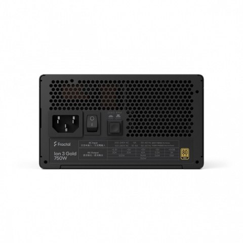 Zasilacz Ion 3 GOLD 750W 80+ GOLD Black