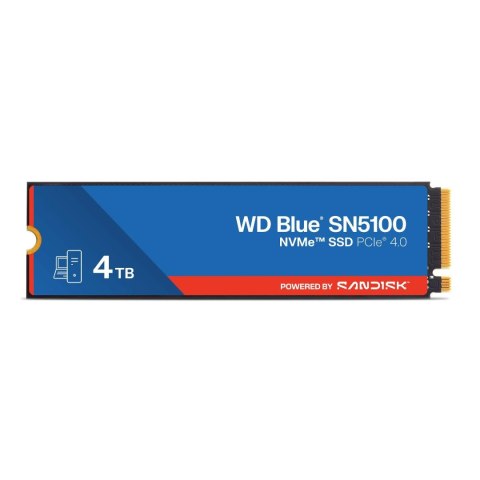 Dysk SSD WD Blue SN5100 4TB M.2 2280 PCIe NVMe (6900/6700 MB/s) WDS400T5B0E