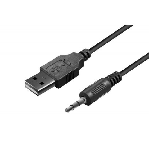 Głośniki komputerowe J3 2.0 6W LED USB Czarne