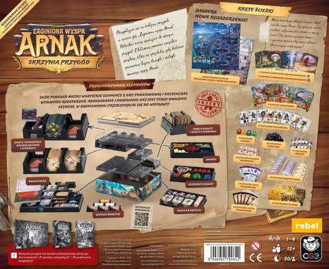 Gra Zaginiona wyspa Arnak: Skrzynia przygód