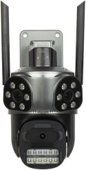 KAMERA IP OBROTOWA ZEWNĘTRZNA ICSEE-W92SD-3 Wi-Fi Full-Color PANORAMICZNA 3 X 3 Mpx 3 X 3.6 mm