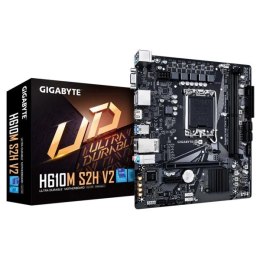 Płyta główna H610M S2H V2 s1700 2DDR 5 DP/HDMI/DSUB M.2 mATX