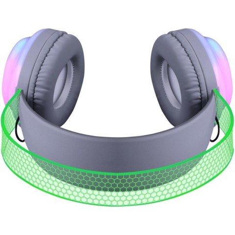 Słuchawki bezprzewodowe nauszne FREEMOTION B651 podświetlane