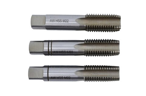 AWTOOLS GWINTOWNIK M2 HSS M 3x0,50 kpl.3szt. BLACK LINE