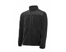 HOGERT BLUZA POLAROWA Z OXFORDEM EZRA CZARNA L (52)