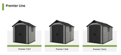 KETER DOMEK OGRODOWY 228x223,5x252cm PREMIER 757...