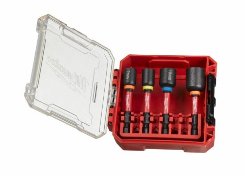 MILWAUKEE KOŃCÓWKA Z NASADKĄ ZESTAW 7/8/10/13mm (65mm)