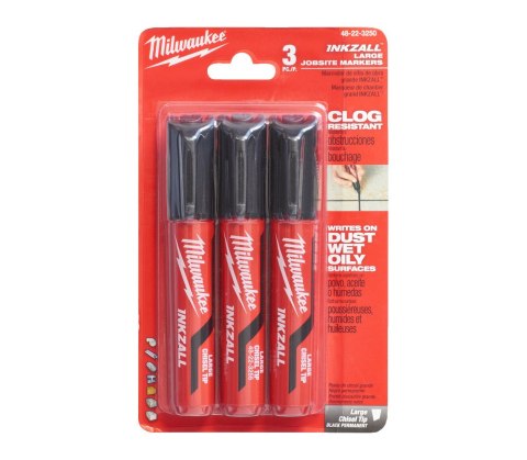 MILWAUKEE MARKER L CZARNY /3szt.