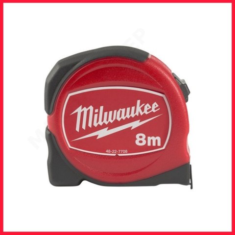 MILWAUKEE MIARA ZWIJANA 8m SLIM S8/25 II GEN.