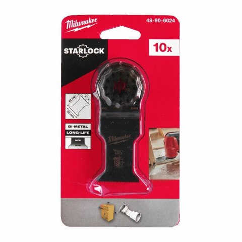 MILWAUKEE MT BRZESZCZOT 35 x 42mm /10szt BIMETALOWY DO CIĘCIA WGŁĘBNEGO