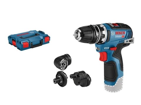 BOSCH WKRĘTARKA GSR 12V-35 FC SOLO 35/20Nm WYMIENNE GŁOWICE +4x GFA LB