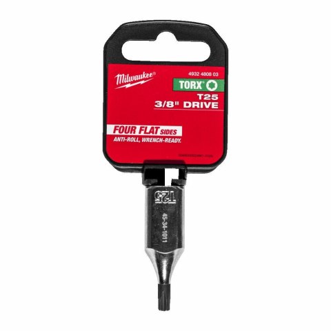 MILWAUKEE NASADKA 3/8 Z KOŃCÓWKĄ TORX T25 %%%