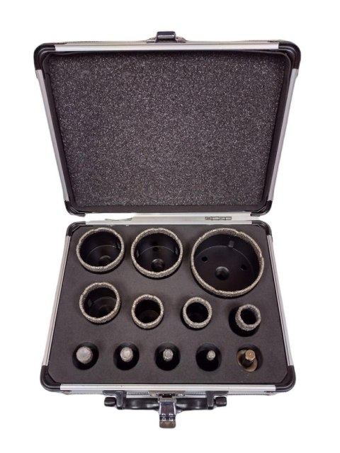 OTWORNICE DIAMENTOWE DO GRESU M14 11szt /SILVER...