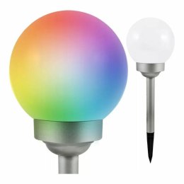 VOLTENO LAMPKA SOLARNA PLASTIK KULA 10cm / RGB