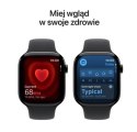 Watch Series 11 GPS + Cellular, koperta 42 mm z tytanu w kolorze naturalnym, pasek sportowy w kolorze górskiej szarości - rozmia