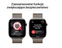 Watch Series 11 GPS + Cellular koperta 46 mm z tytanu w kolorze naturalnym, bransoleta mediolańska w kolorze naturalnym - rozmia