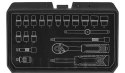 Zestaw kluczy nasadowych10-230, 20 szt, rozmiar 1/4, walizka, NEO TOOLS