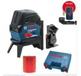 BOSCH.LASER KRZYŻOWY GCL 2-50 +UCHWYT RM 1 +ZACISK DK 10 +ODBIORNIK LR 6 WALIZKA ...