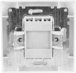 Łącznik pojedynczy z podświetleniem VCX WESA LC 03C Czarny